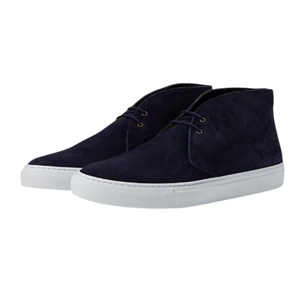 To Boot New York Mens Woodrow Chukka Boots Size 11M EU 44 Navy Blue Leather NIB